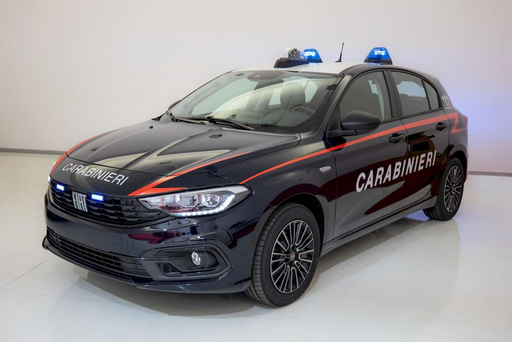 La Fiat Tipo dei Carabinieri è più grintosa che mai