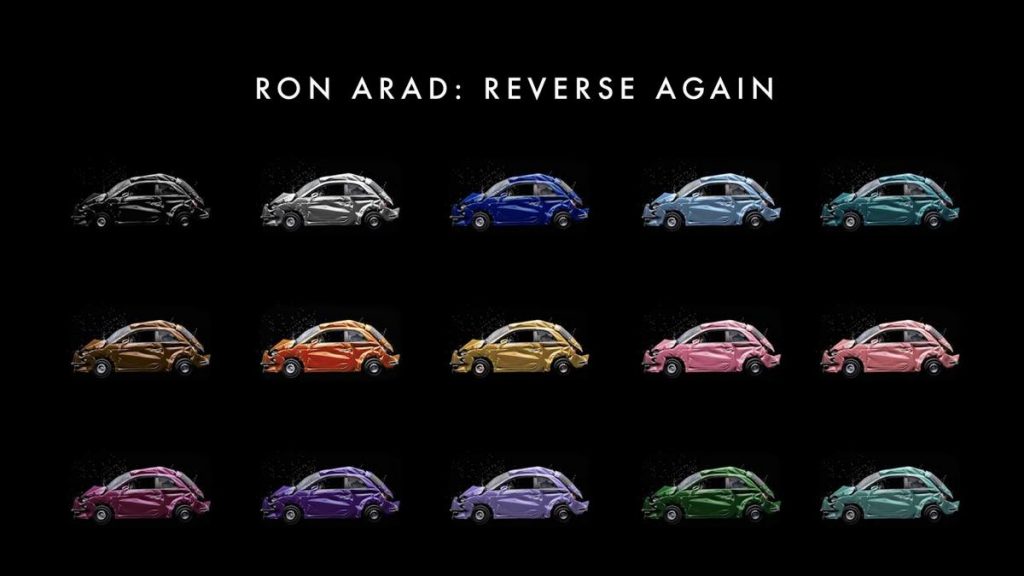 Fiat 500 Ron Arad NFT: lo storico Cinquino protagonista delle opere “Reverse Again”