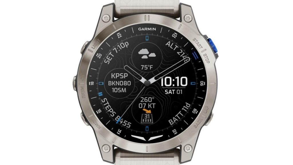 Garmin D2 Mach 1: lo smartwatch per chi sogna il volo