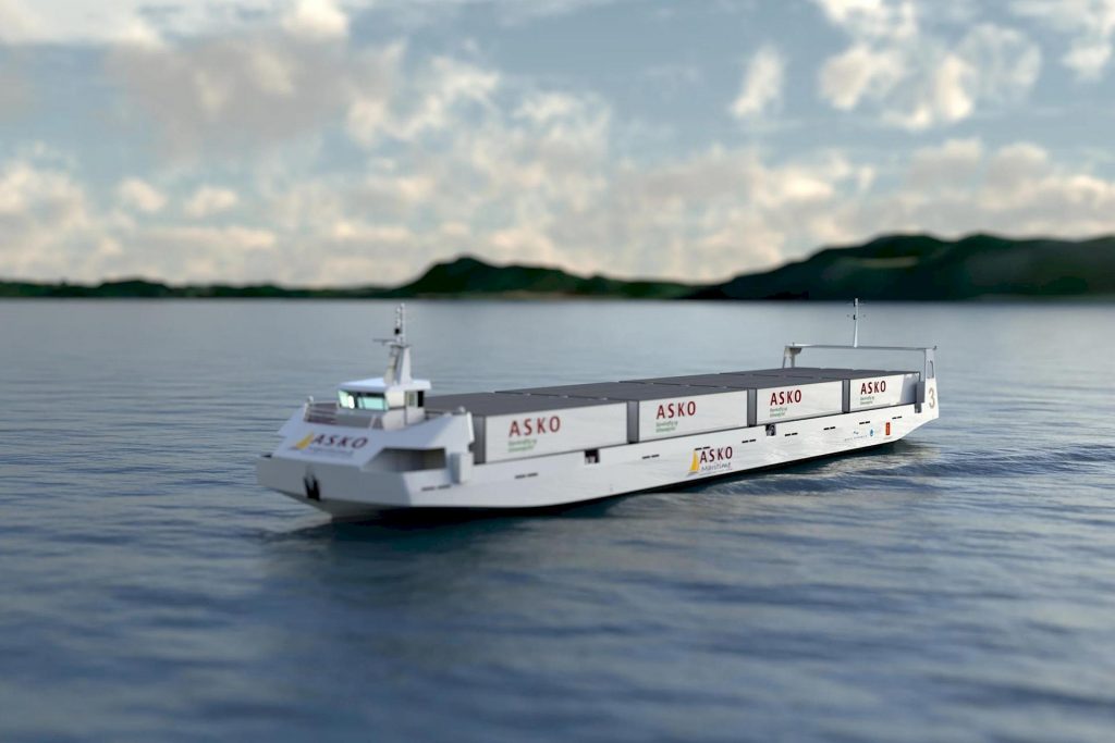 In Norvegia la prima nave da container a guida autonoma