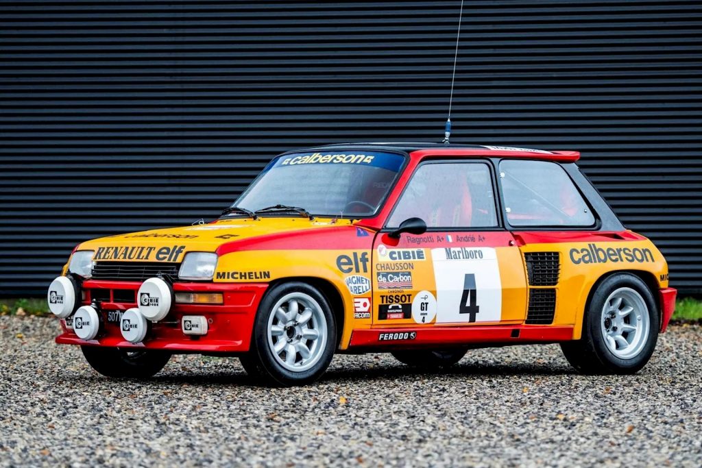 Una Renault 5 Turbo Group 4 del 1980 è all’asta a 350.000 euro