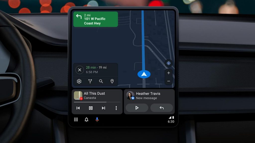 Google aggiorna Android Auto per adattarlo a tutti gli schermi touchscreen