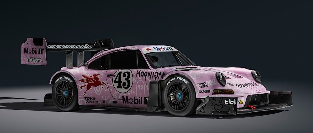 Ken Block correrà la Pikes Peak su una Porsche rosa da 1.400 CV