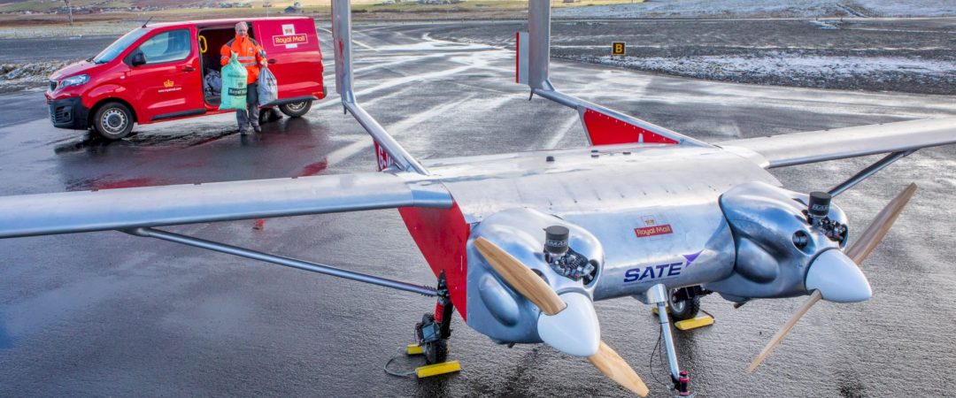 La Royal Mail inglese userà i droni per portare la posta sulle isole