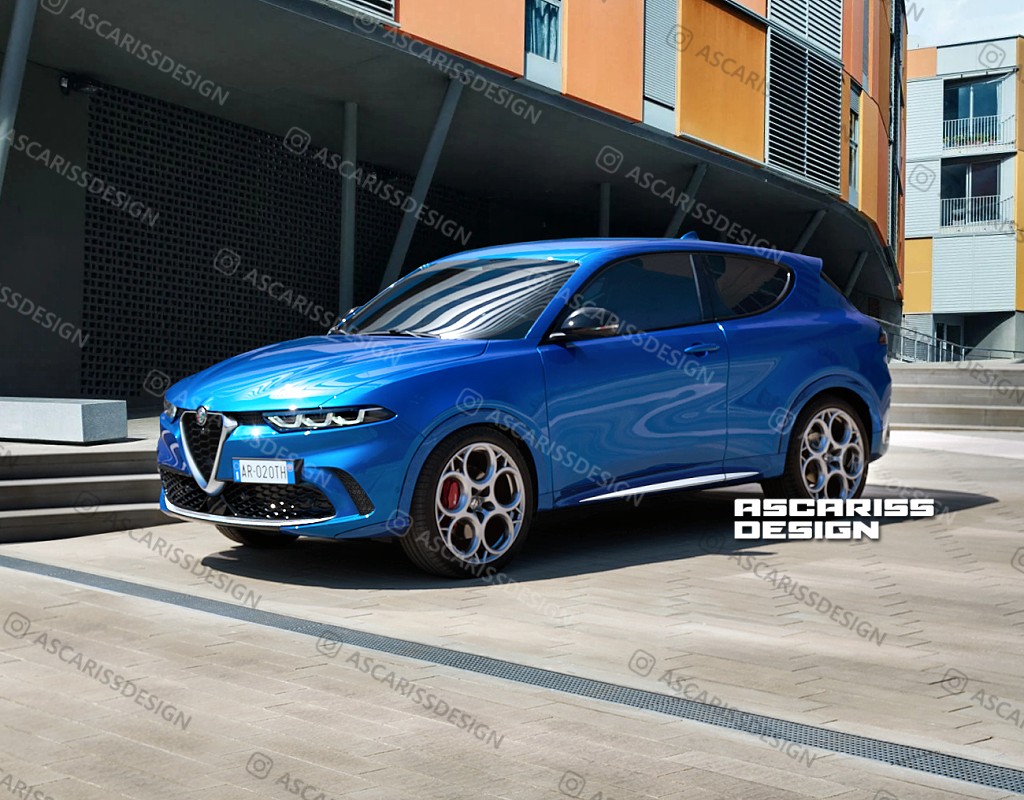 Alfa Romeo Tonale 3 porte, come potrebbe essere la versione sportiva