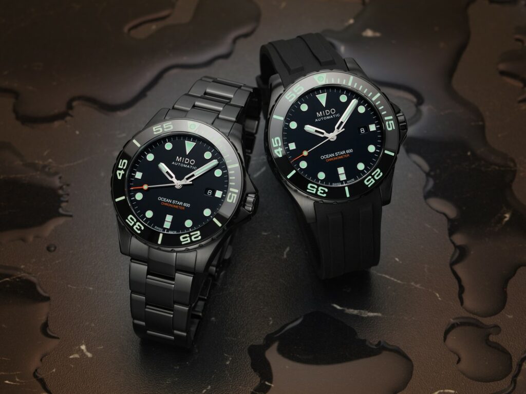 Mido Ocean Star 600 Chronometer DLC: adrenalina resistente alle profondità oceaniche