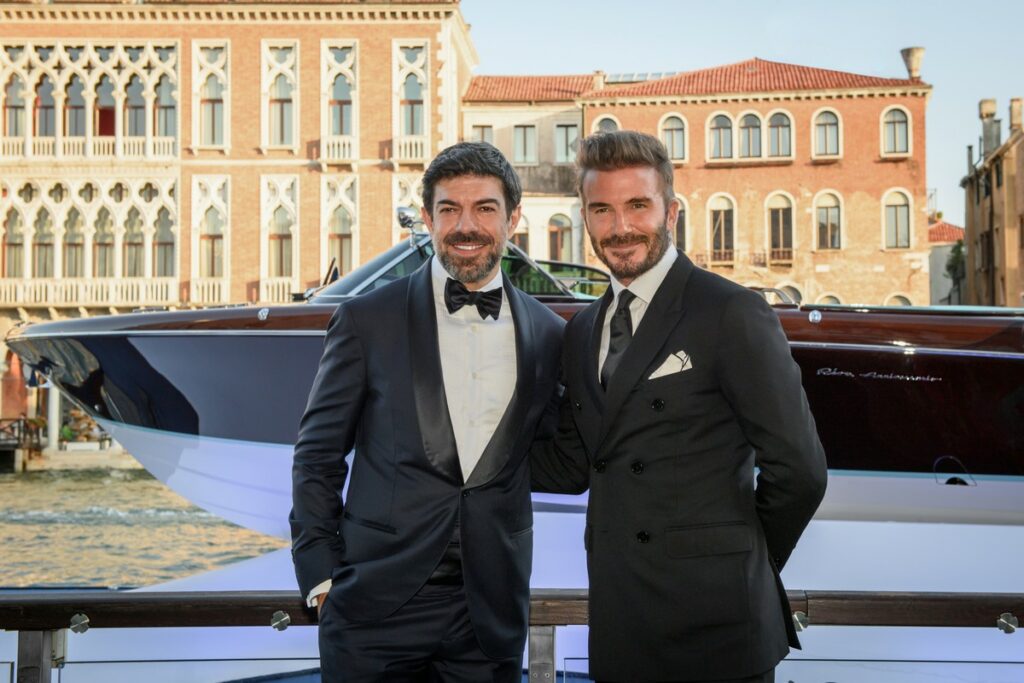 Riva The Persuaders: il corto con Pierfrancesco Favino, David Beckham e Charles Leclerc