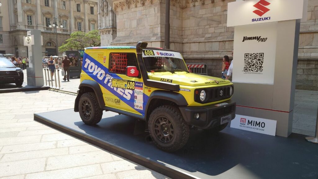 Suzuki Jimny Pro T2: al MiMo 2022 la versione da rally