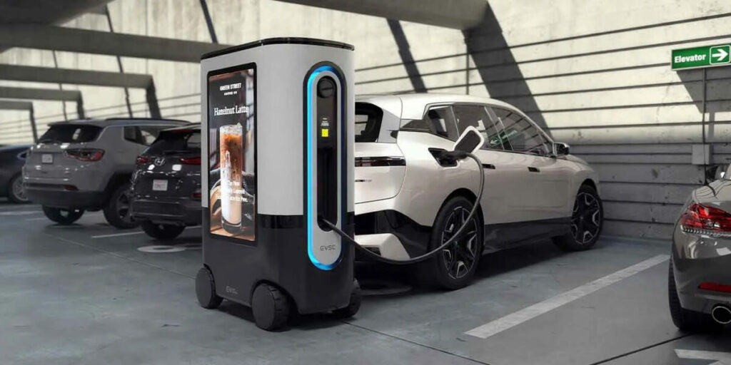 Si chiama Ziggy il caricabatterie robot che vi prenota anche il parcheggio.