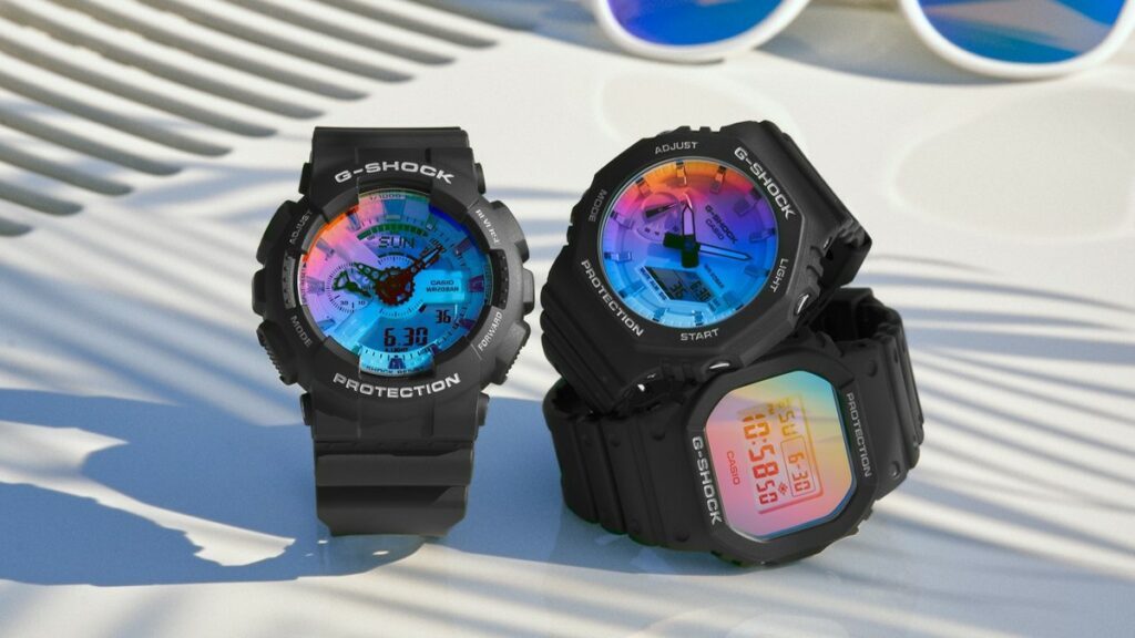 G-Shock Iridescent: i nuovi modelli di orologi per l’estate 2022