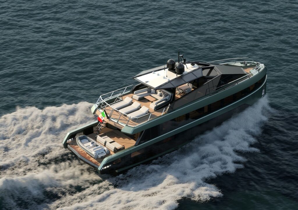 Nuovo Wallywhy150: lo yacht con gli esterni amplificati