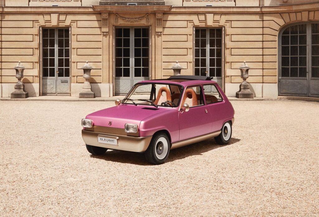 Torna la mitica Renault 5 Diamant, in versione elettrica e tutta rosa