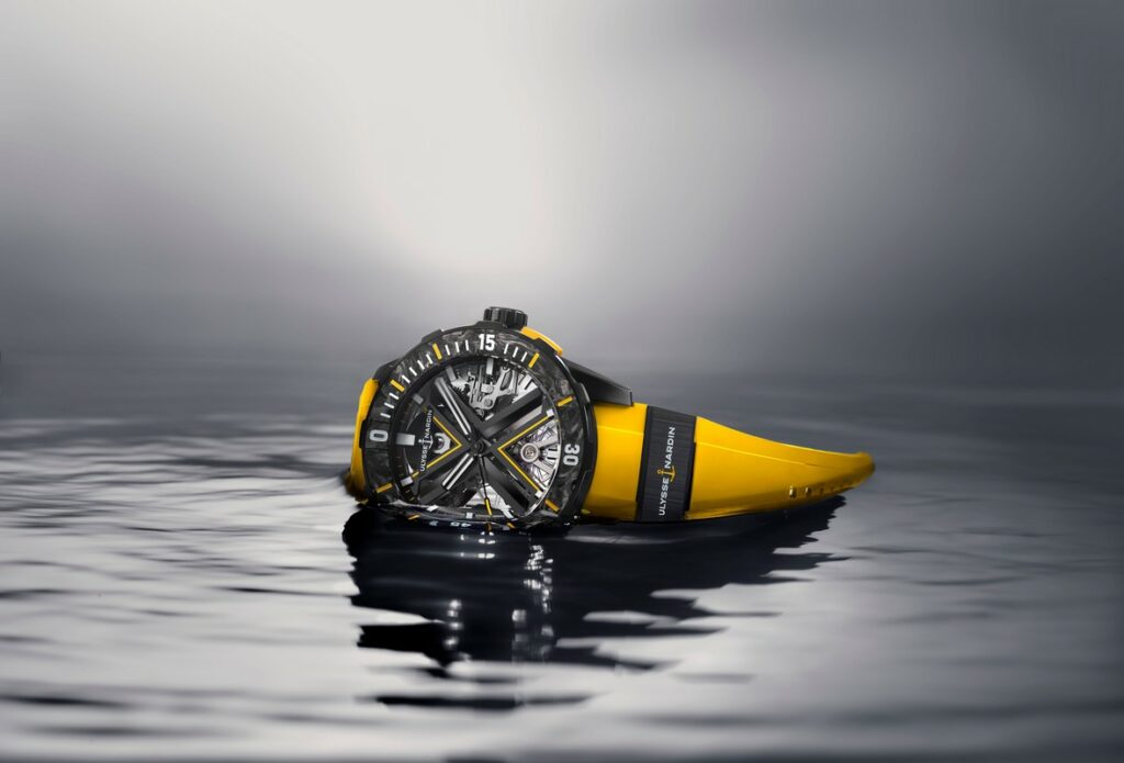 Ulysse Nardin Diver X Skeleton Black: una fusoliera dell’aereo al polso