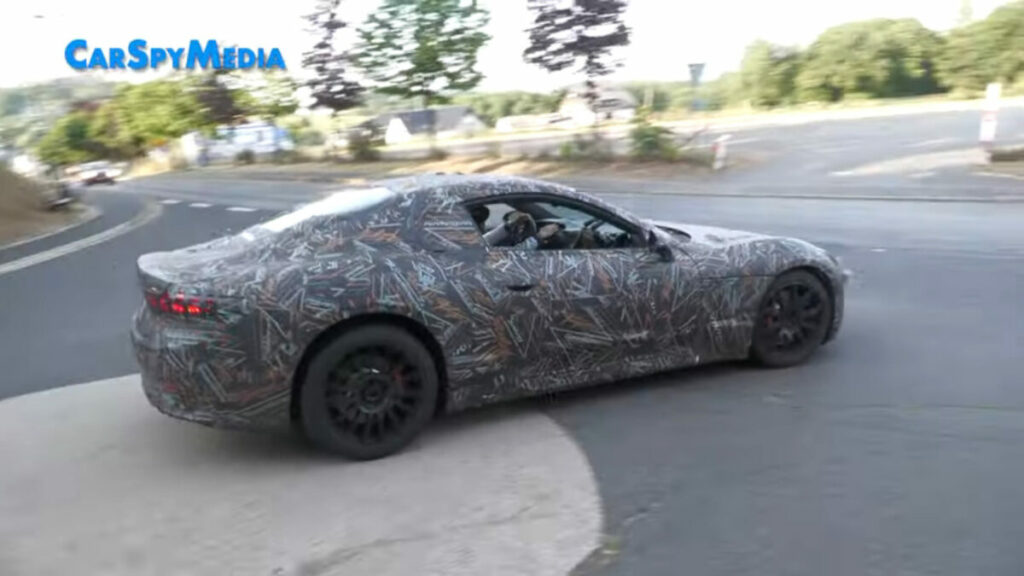 Maserati GranTurismo Folgore EV: il video dei test al Nürburgring.