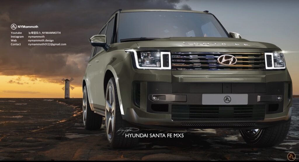 Hyundai Santa Fe cambia tutto? Ecco come potrebbe essere il nuovo SUV.