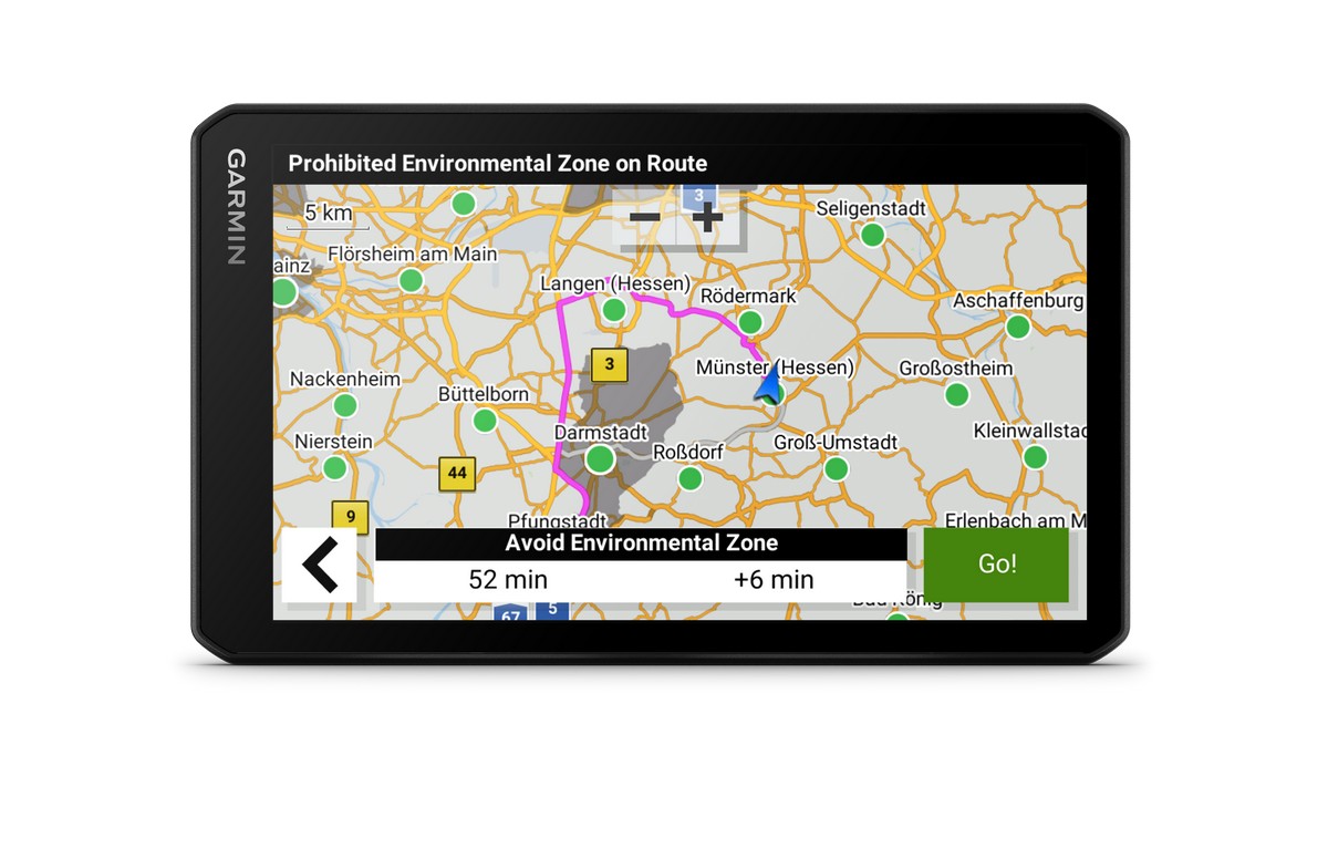 Navigatori GPS Garmin DriveCam 76 e CamperCam 795