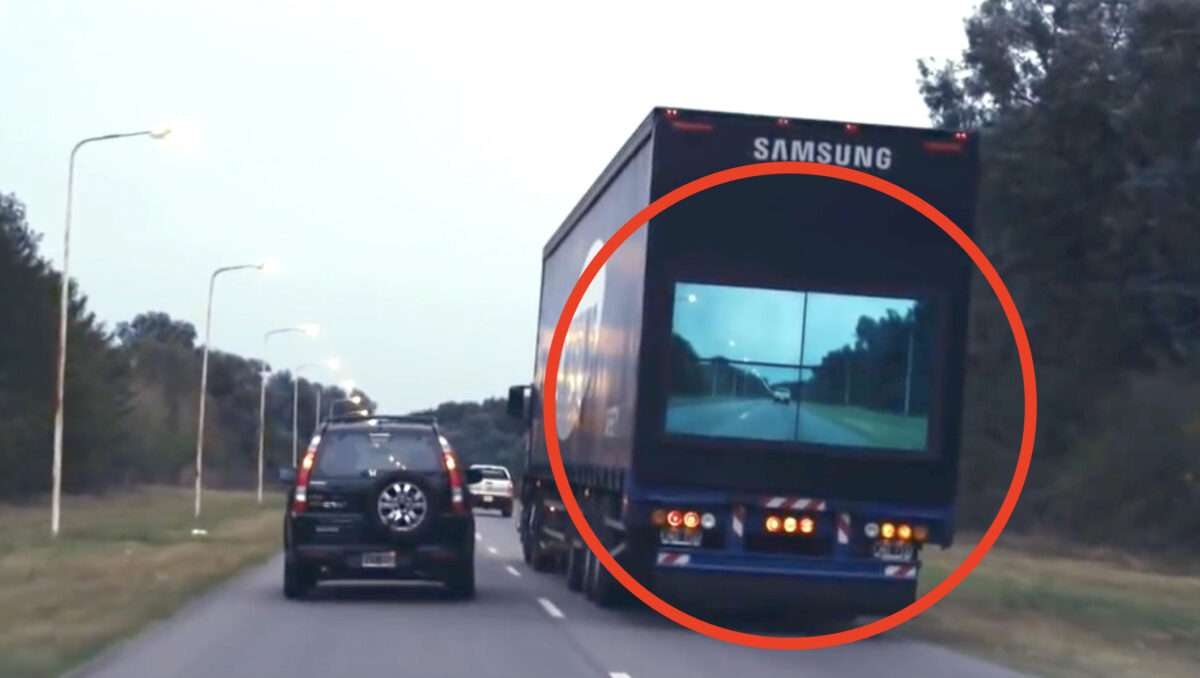schermo LCD camion