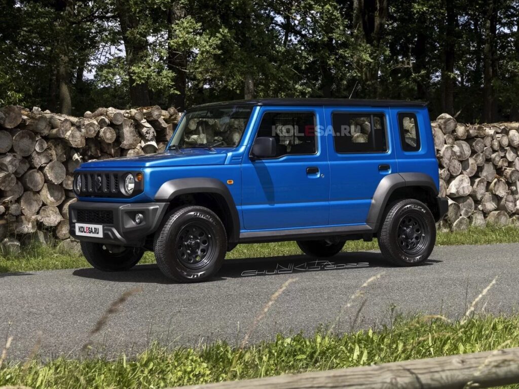 L’anteprima della nuova Suzuki Jimny 5 porte a passo lungo