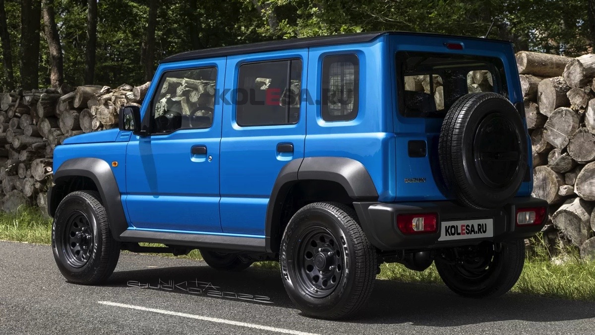 L'anteprima della nuova Suzuki Jimny 5 porte a passo lungo