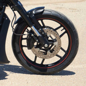 Harley-Davidson Black Widow anteriore