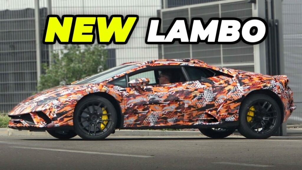 Il video spia della nuova Lamborghini Huracan Sterrato su strada