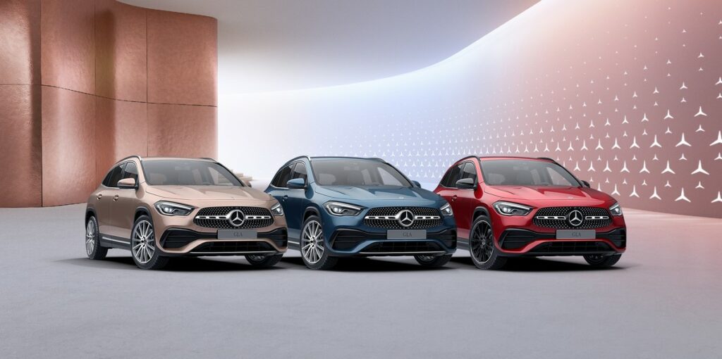 Mercedes GLA Colour Collection 2022: la nuova limited edition super fashion