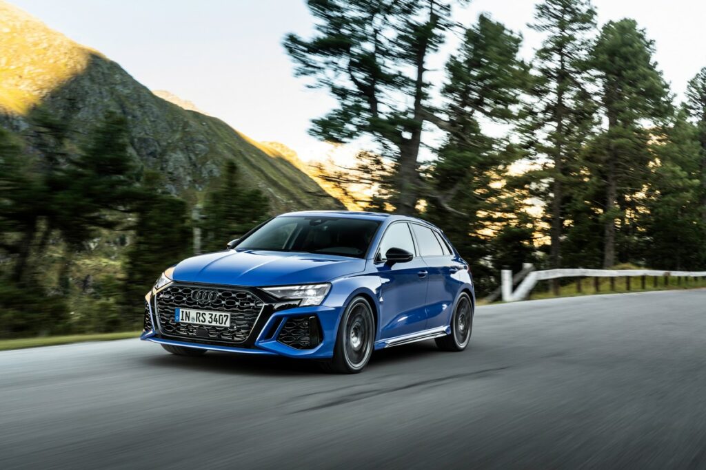 Audi RS 3 performance edition: la più veloce e potente di sempre