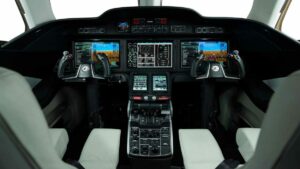 HondaJet Elite II cockpit