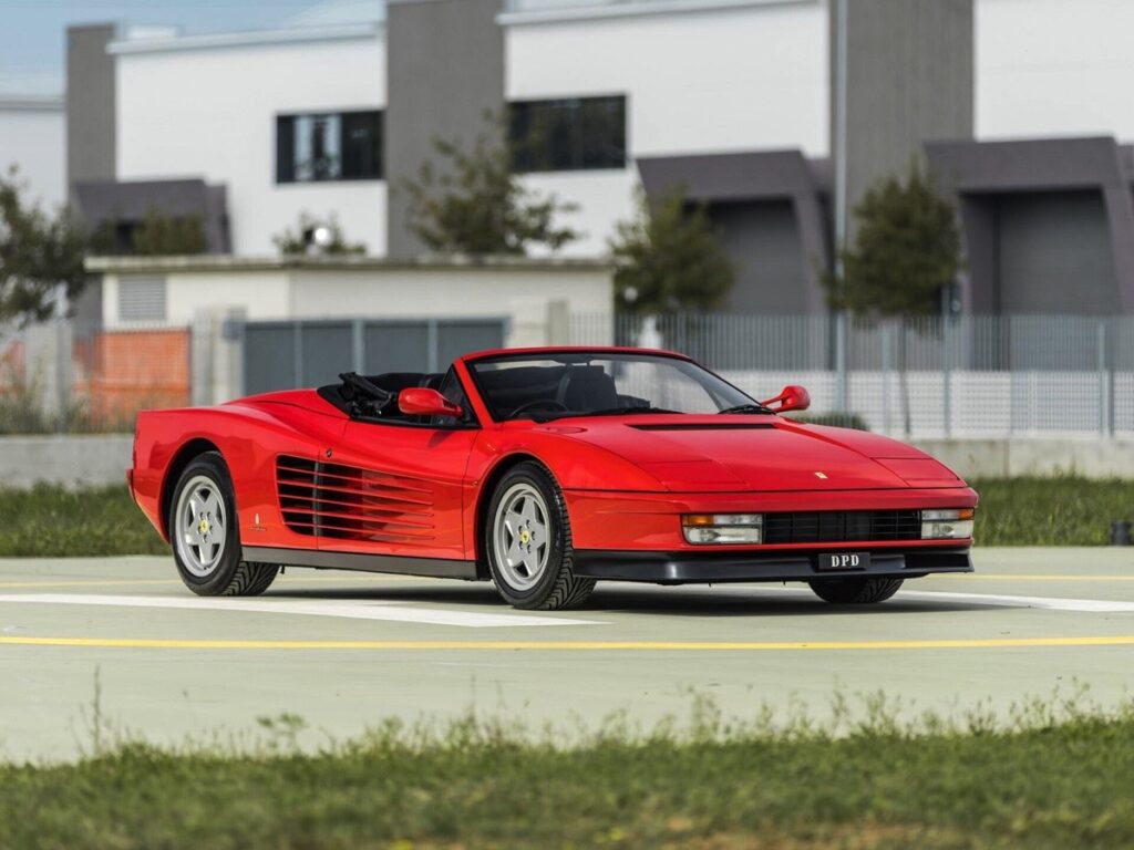 La rarissima Ferrari Testarossa Spider del Sultano del Brunei è all’asta