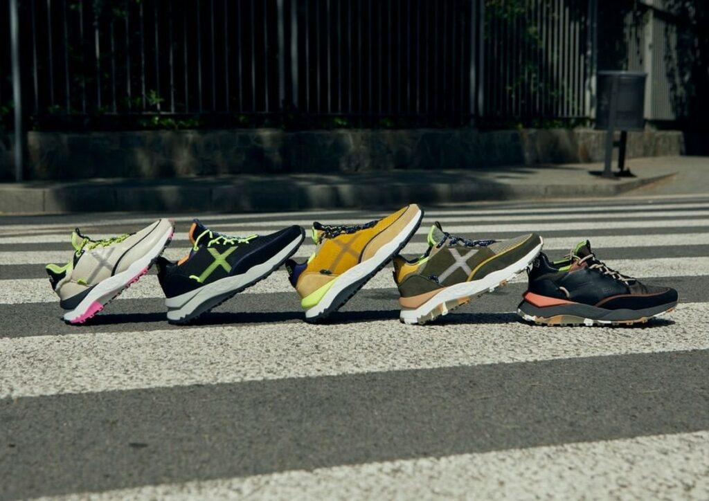 Munich scarpe uomo 2022: le sneakers Doro si colorano di toni fluo