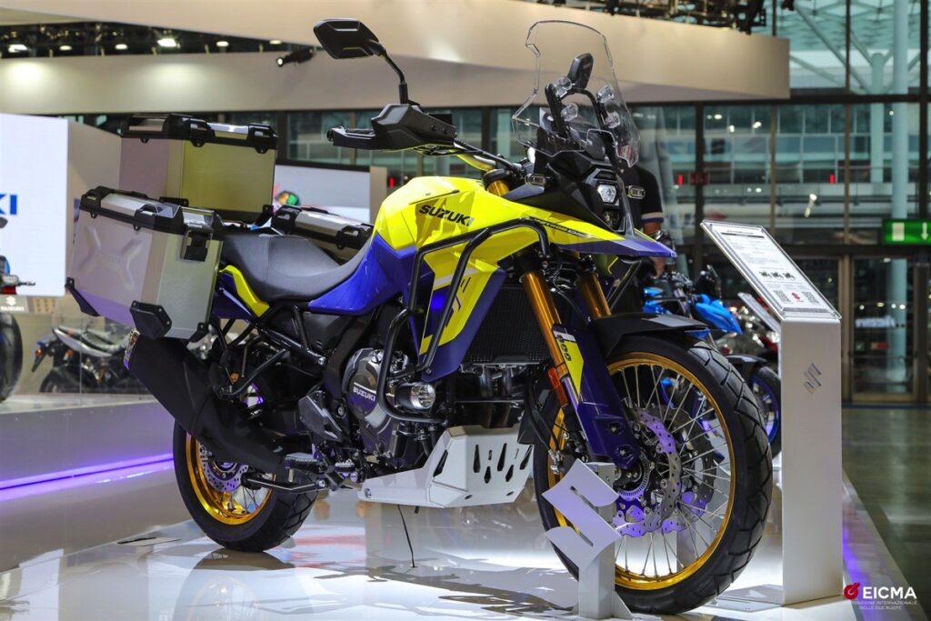 La nuova Suzuki V-Strom 800 DE ad EICMA 2022