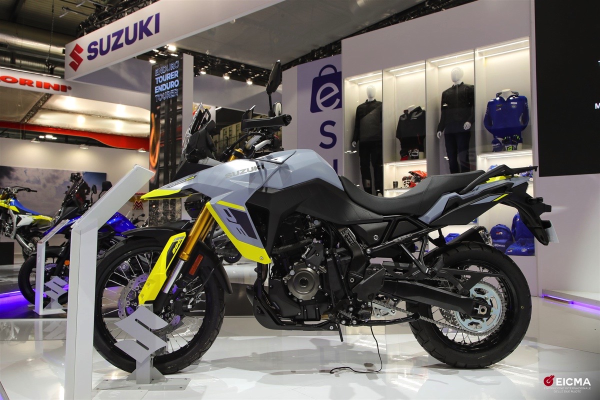 La nuova Suzuki VStrom 800 DE ad EICMA 2022