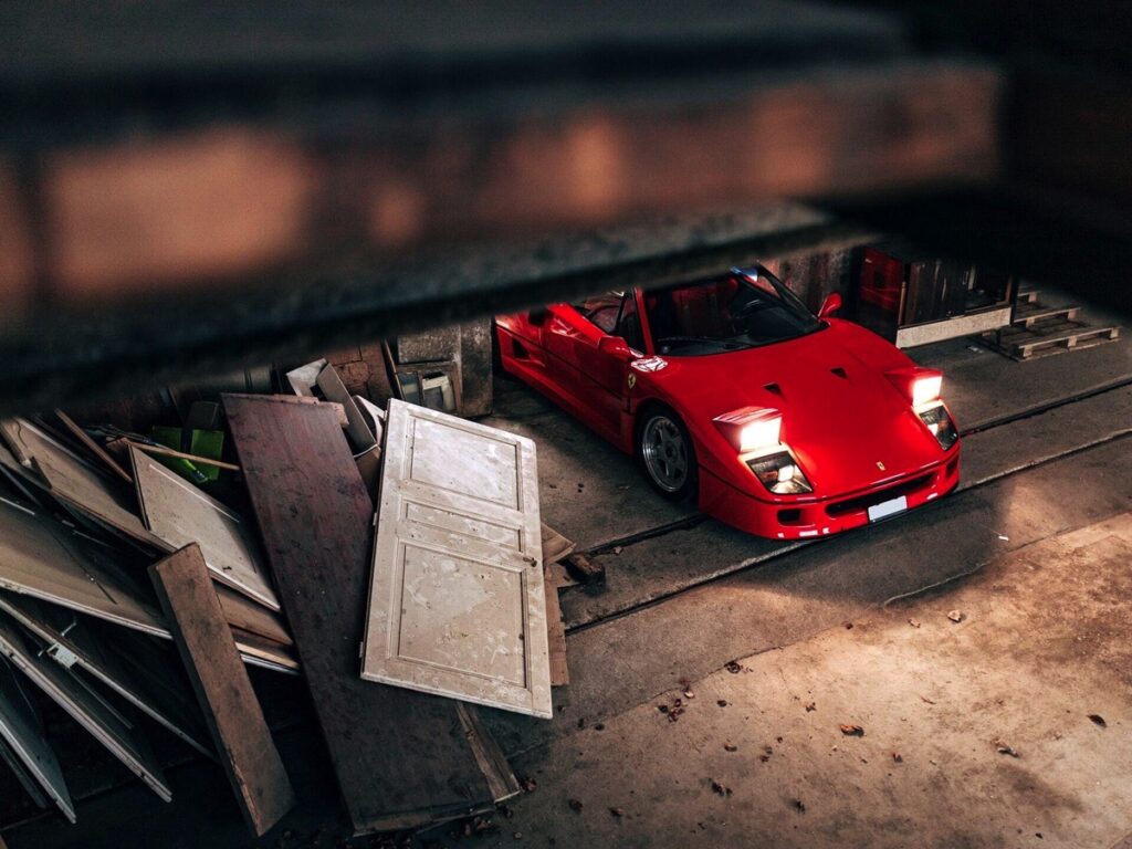 ferrari f40 front