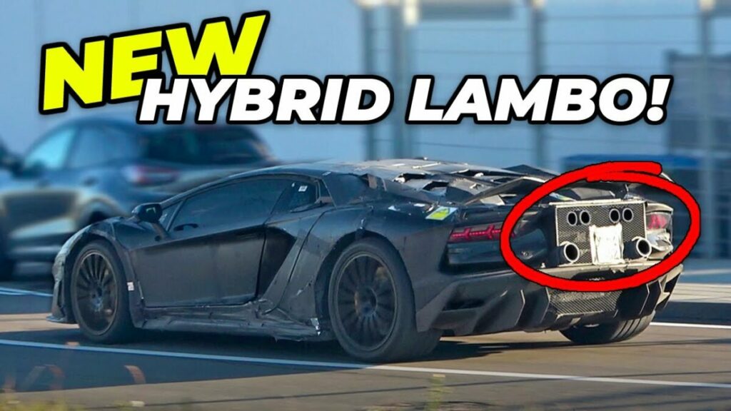 Ecco la nuova Lamborghini Aventador con motore V12 ibrido
