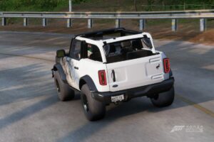 Bronco cabrio posteriore