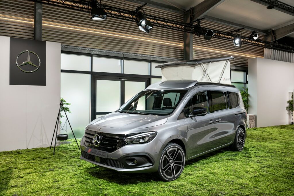 EQT Marco Polo: il nuovo microcaravan Mercedes con trazione completamente elettrica