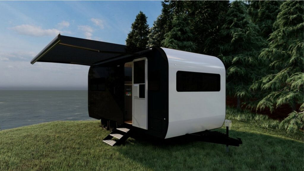 Aero Build  Coast: il caravan di lusso completamente elettrico