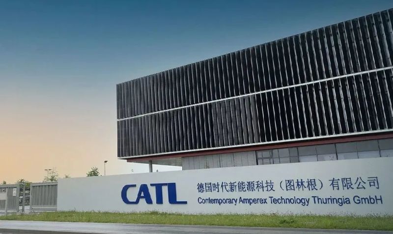 La cinese CATL apre una fabbrica in Germania per 30 milioni di batterie l’anno
