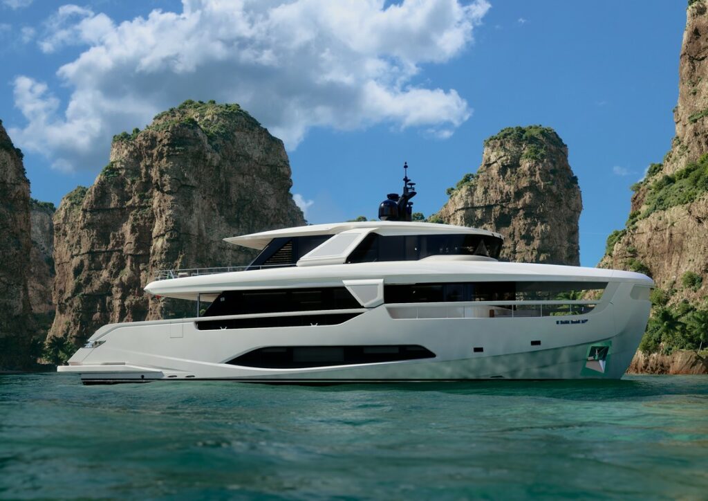 Ferretti Yachts Infynito 90: il legame diretto con il mare e il cielo