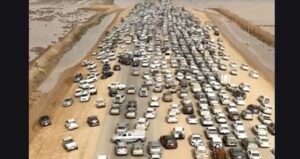 traffico nel deserto