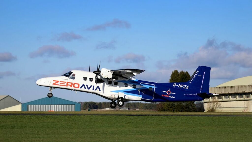 ZeroAvia inaugura il più grande aereo ad idrogeno del mondo