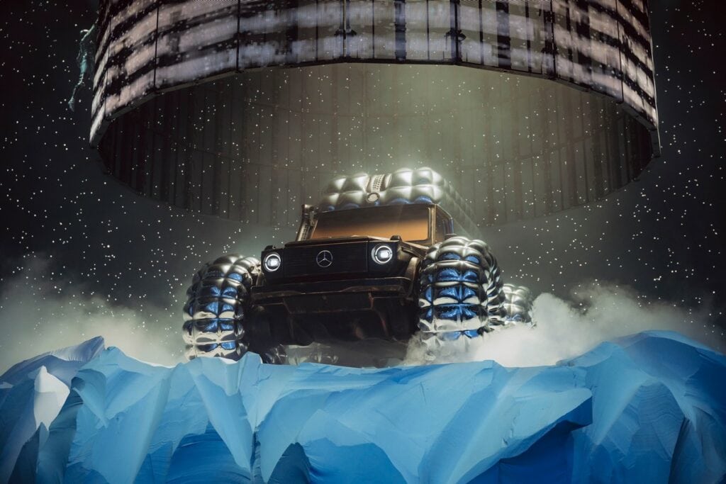 Mercedes Moncler Project Mondo G: una vera e propria scultura iconica su ruote