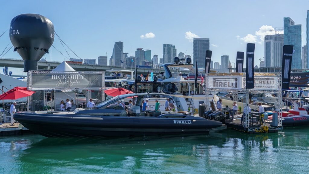 Sacs Tecnorib Miami Boat Show 2023: protagonisti il Pirelli 35 e il Pirelli 50