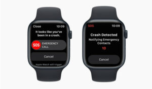 apple watch crash detection