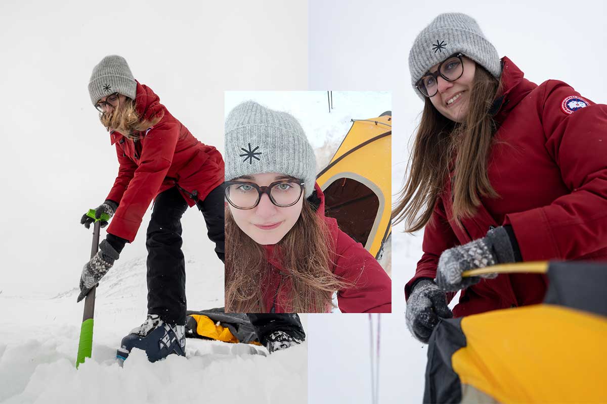 Come montare una tenda nella neve