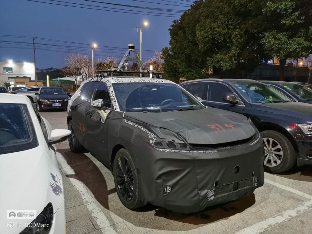 Lynk&Co 08: le prime foto spia dalla Cina