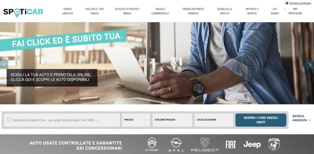 Spoticar, come comprare l’auto usata garantita da Stellantis