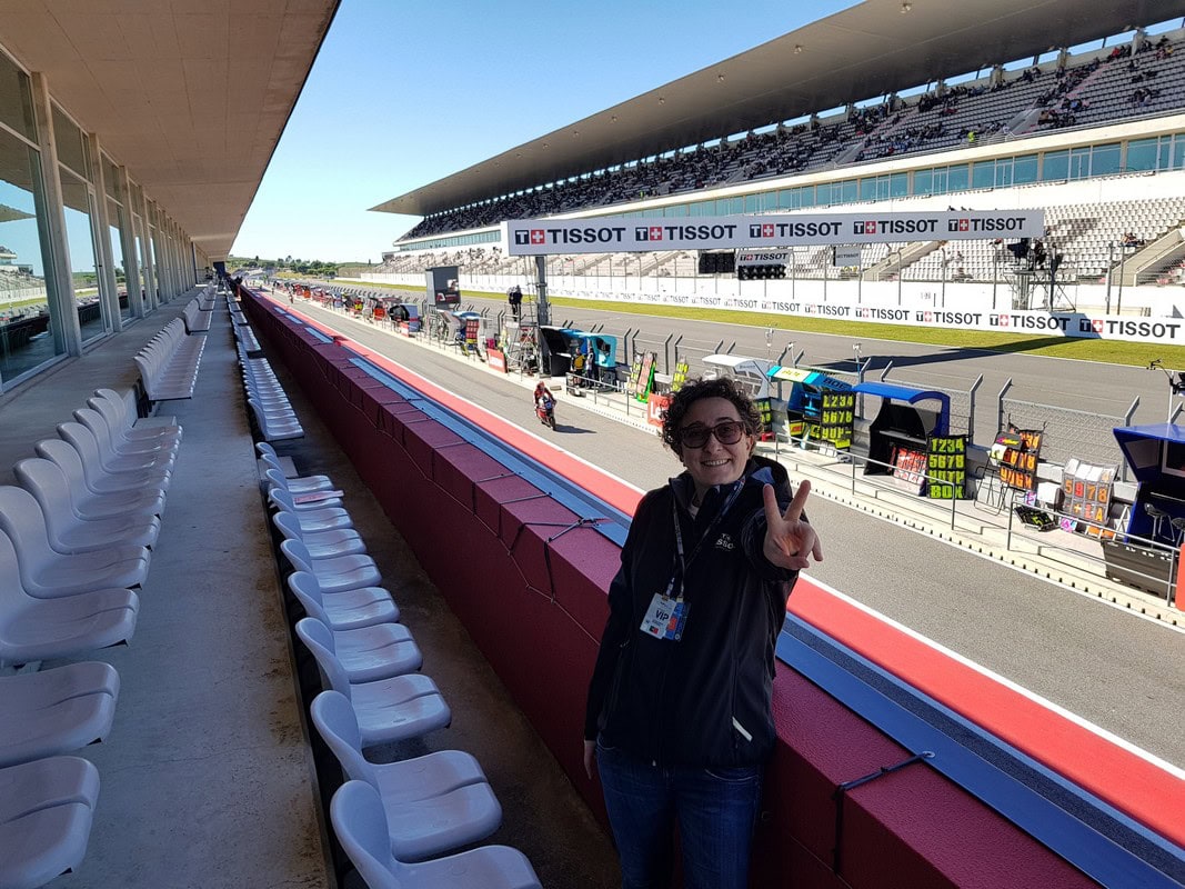 MotoGP Portogallo arrivo in circuito a Portimao