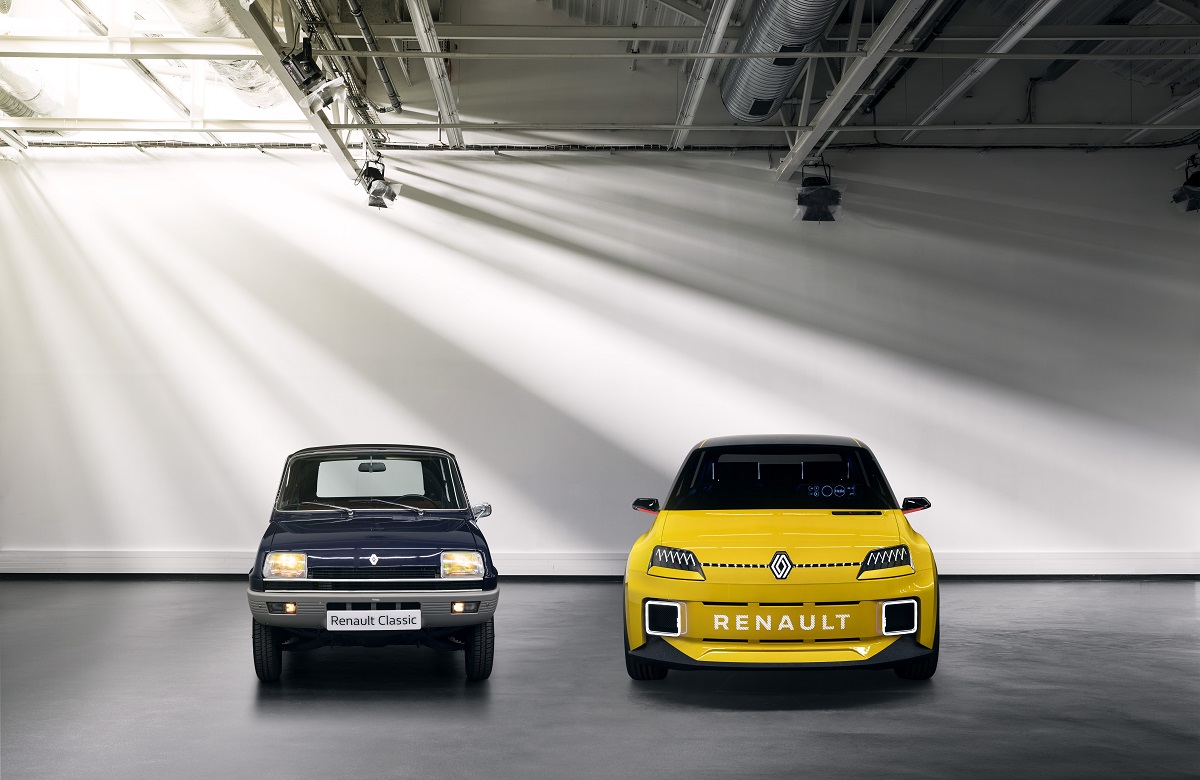 Renault 5 elettrica esterni