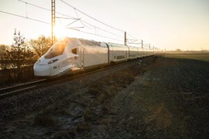 Alstom essais dynamiques du TGV M